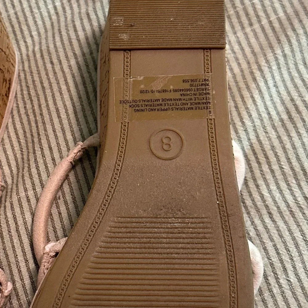 Host pick x2 🎉A New Day Women's Cream Wedge Sandals - Picture 5 of 5